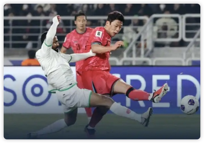 遭绝平！韩国1-1阿曼两连平&先赛4分领跑 李刚仁助攻黄喜灿破门